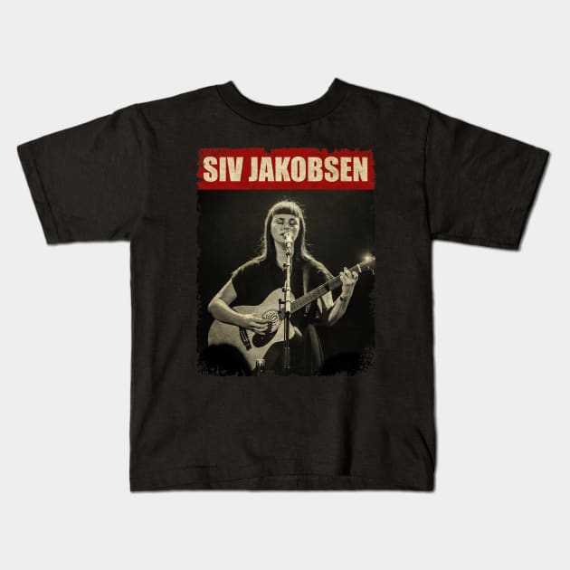 Siv Jakobsen - NEW RETRO STYLE Kids T-Shirt by FREEDOM FIGHTER PROD